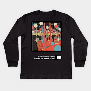 The Dismemberment Plan - Minimalist Graphic Artwork Design Kids Long Sleeve T-Shirt